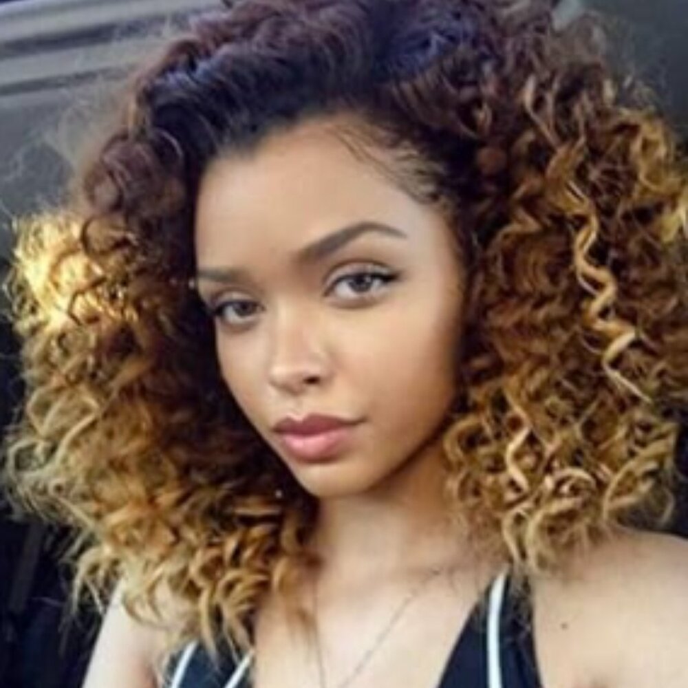 Balayage Deep Wave HD Lace Frontal Wig - Spring Fling!